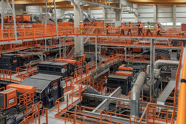 Besichtigung einer der modernsten Sortieranlagen Europas: TriPlast GmbH Besichtigung einer der modernsten Sortieranlagen Europas: TriPlast GmbH