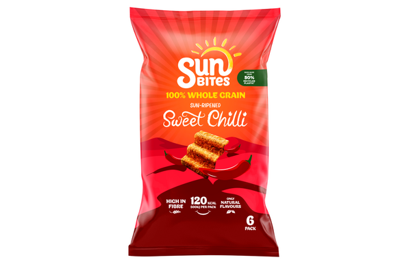 Neue Premium-Folienverpackung aus 50 % recyceltem Kunststoff (Bild: PepsiCo) News Bild New, premium quality Sunbites packaging (Picture: Pepsico)