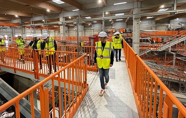 News Bild [Translate to English:] "Recycling live" in der TriPlast